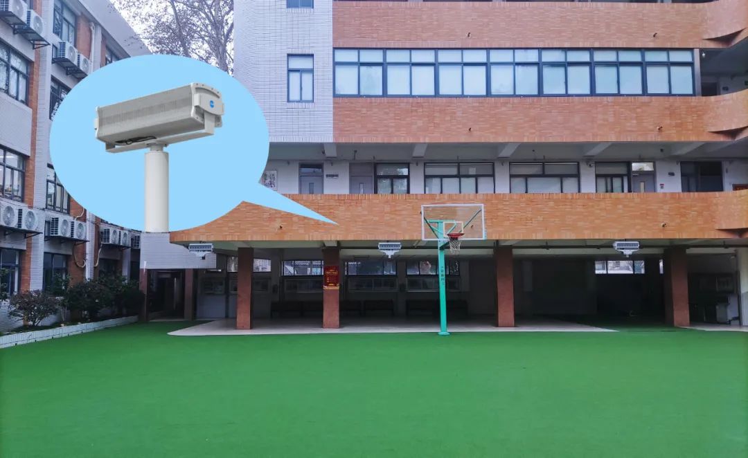 南京市北京東路小學安裝使用操場主動降噪音響系統