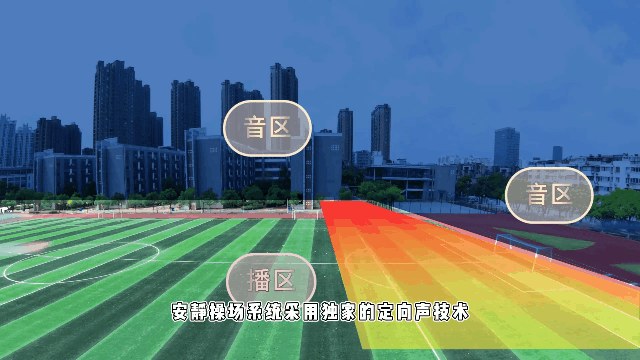 學校操場定向音響,安靜操場系統,定向發聲,不擾民