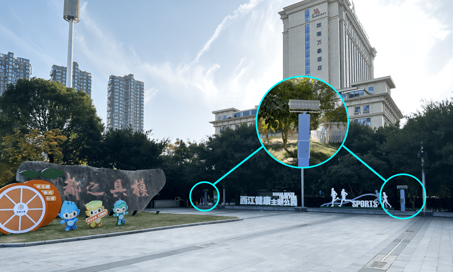 智慧廣場舞系統助力浙江黃巖西江公園打造“降噪”試點