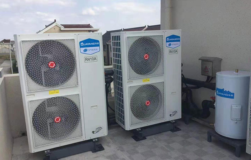 江蘇南通頭補(bǔ)村 太陽(yáng)能+空氣源熱泵三聯(lián)供系統(tǒng)項(xiàng)目