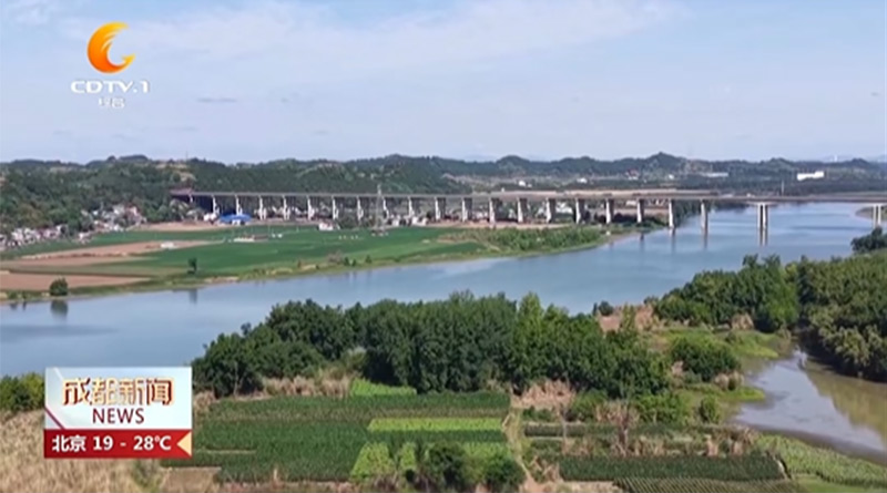 四川沱江防汛重點(diǎn)河段現(xiàn)場(chǎng)有關(guān)新聞報(bào)道